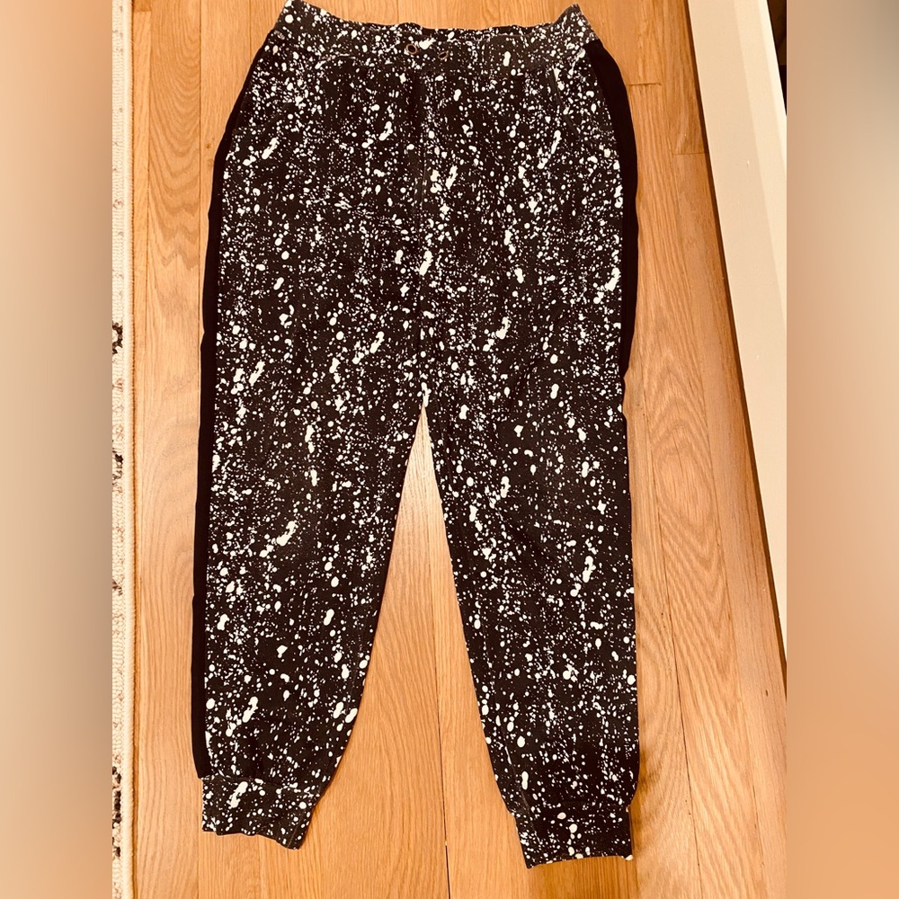 Prism Sport Black and White Woman’s Joggers Size S athletic